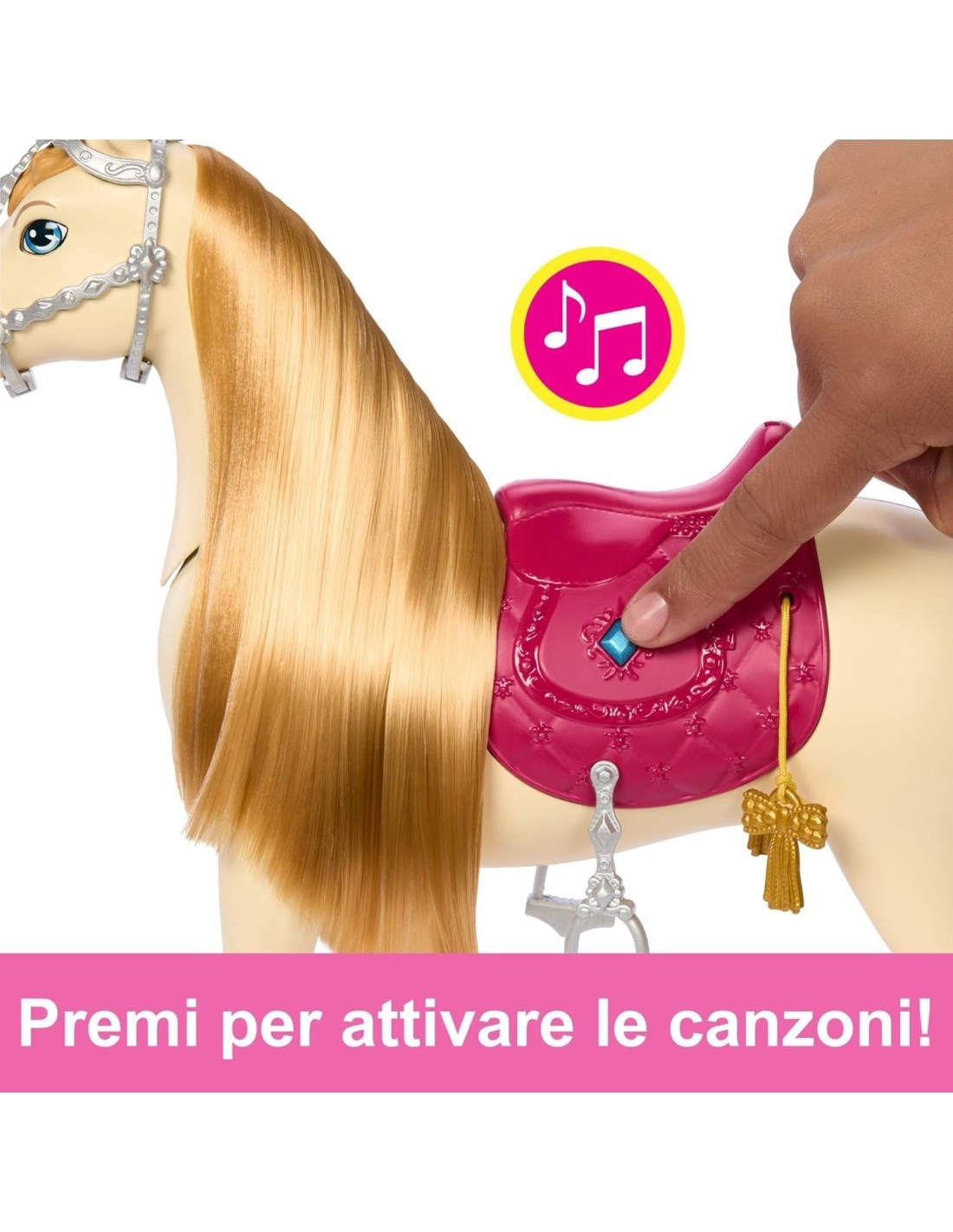 BARBIE, TORNADO, CAVALLO INTERATTIVO, 3+ ANNI