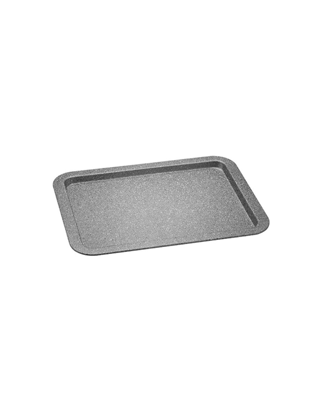 Aeternum Bakeware Petravera Teglia Rettangolare 38x27x2 cm – Alluminio, Grigio