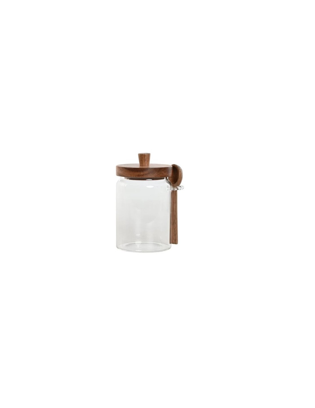 BARATTOLO PC212589 BOROSILICATO CON CUCCHIAIO 650ML