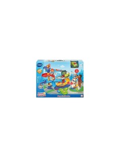 VTech Vroom Vroom Go - Mega Circuito 2 in 1 con Pista a Spirale e 5 Zone Magiche