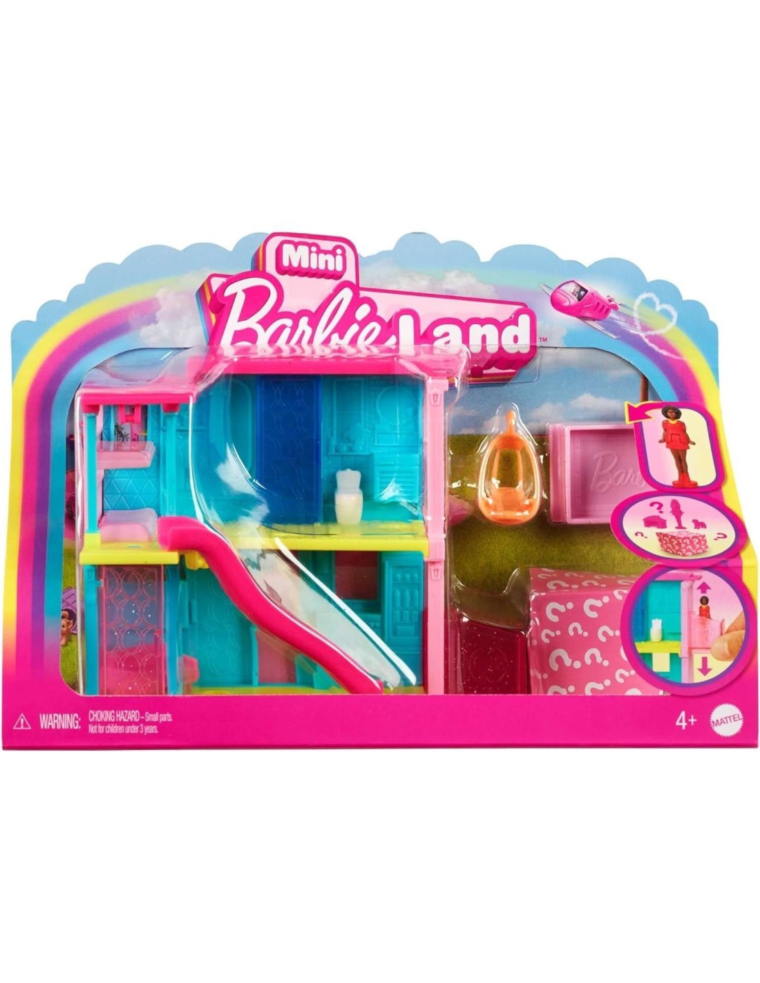 BARBIE HYF44 MINILAND CASE ASSORTITE