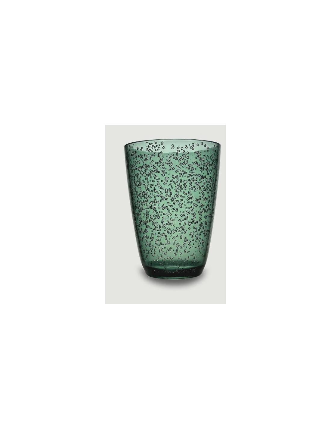 TUMBLER 80104 BUBBLES VERDE 8X11,5CM