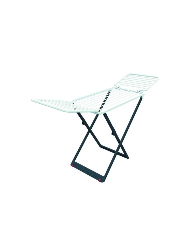 Stendibiancheria Perla, resina ultraresistente, con ruote, 20 metri di stenditura, pieghevole, cm 190x54,5x90h