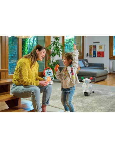 Robit Canta con Me, Gioco Musicale Elettronico, Microfono Reale, Effetti Vocale, 3-6 Anni, Chicco