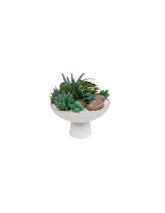 COMPOSIZIONE 198132 SOLEYA 19X20CM CON VASO CERAMICA
