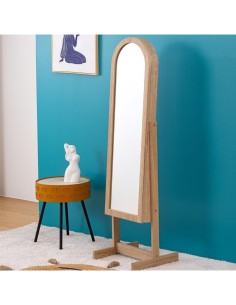 Atmosphera – Armadio portagioie con supporto in legno, altezza 145 cm