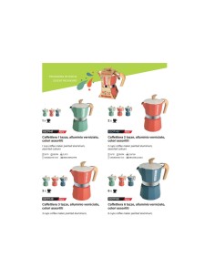 CAFFETTIERA 02CF147 MYMOKA 1TZ COLORI ASSORTITI