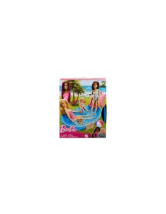 BARBIE HRJ74 BAMBOLA CON PISCINA