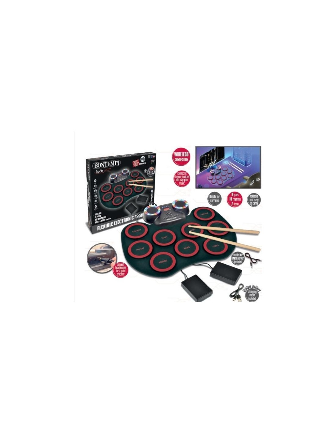 PERCUSSIONI 182000 ELETTRONICHE WIRELESS