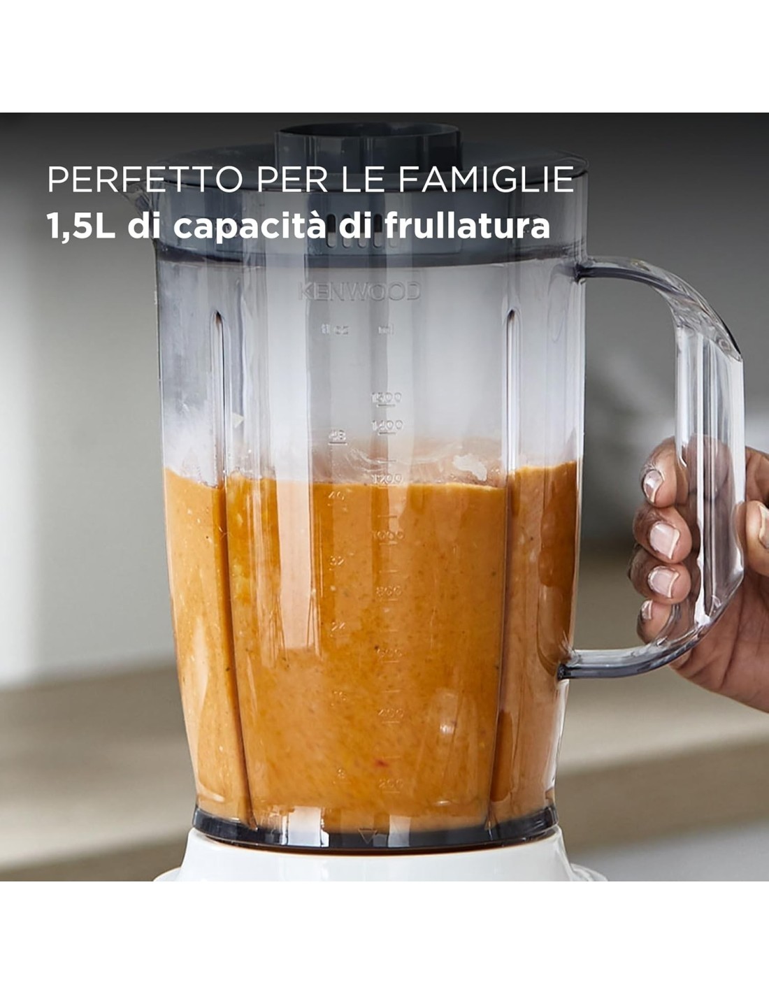 Frullatore Kenwood BLP41AO 650W con Caraffa da 1,5L | Tre G Ingrosso