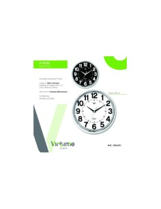 OROLOGIO PARETE 1854/10 ABS D25CM ASSORTITO