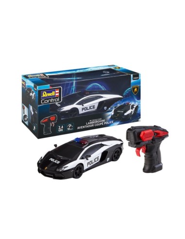 AUTOMODELLO 24664 R/C LAMBORGHINI AVENTADOR POLICE 1:24