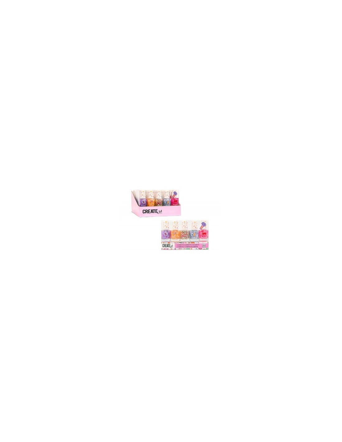 CREATE IT CRE84147 SET 5 SMALTI CONFETTI