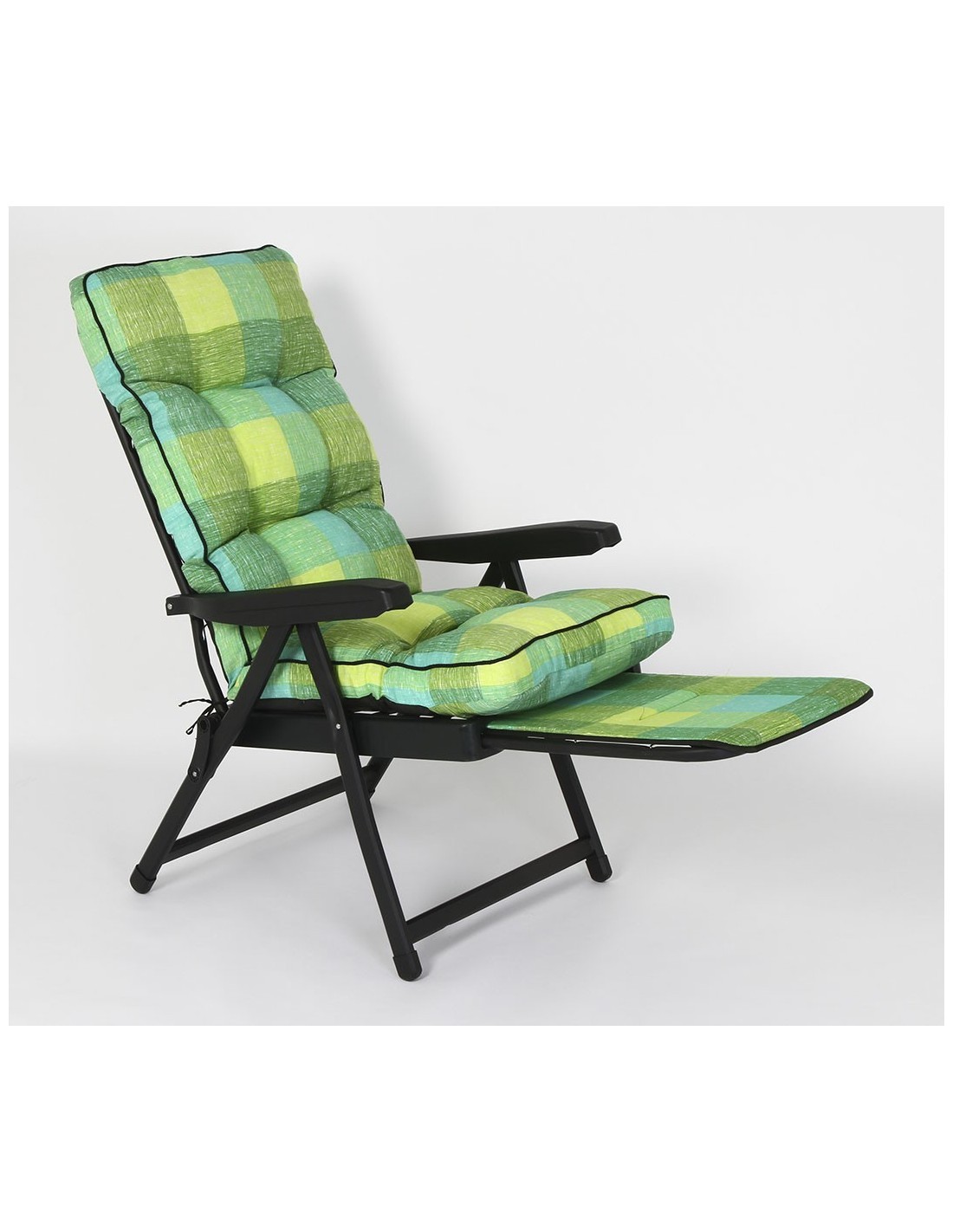 POLTRONA SAN19N FLOCK TUBO OTTAGONALE 35X20