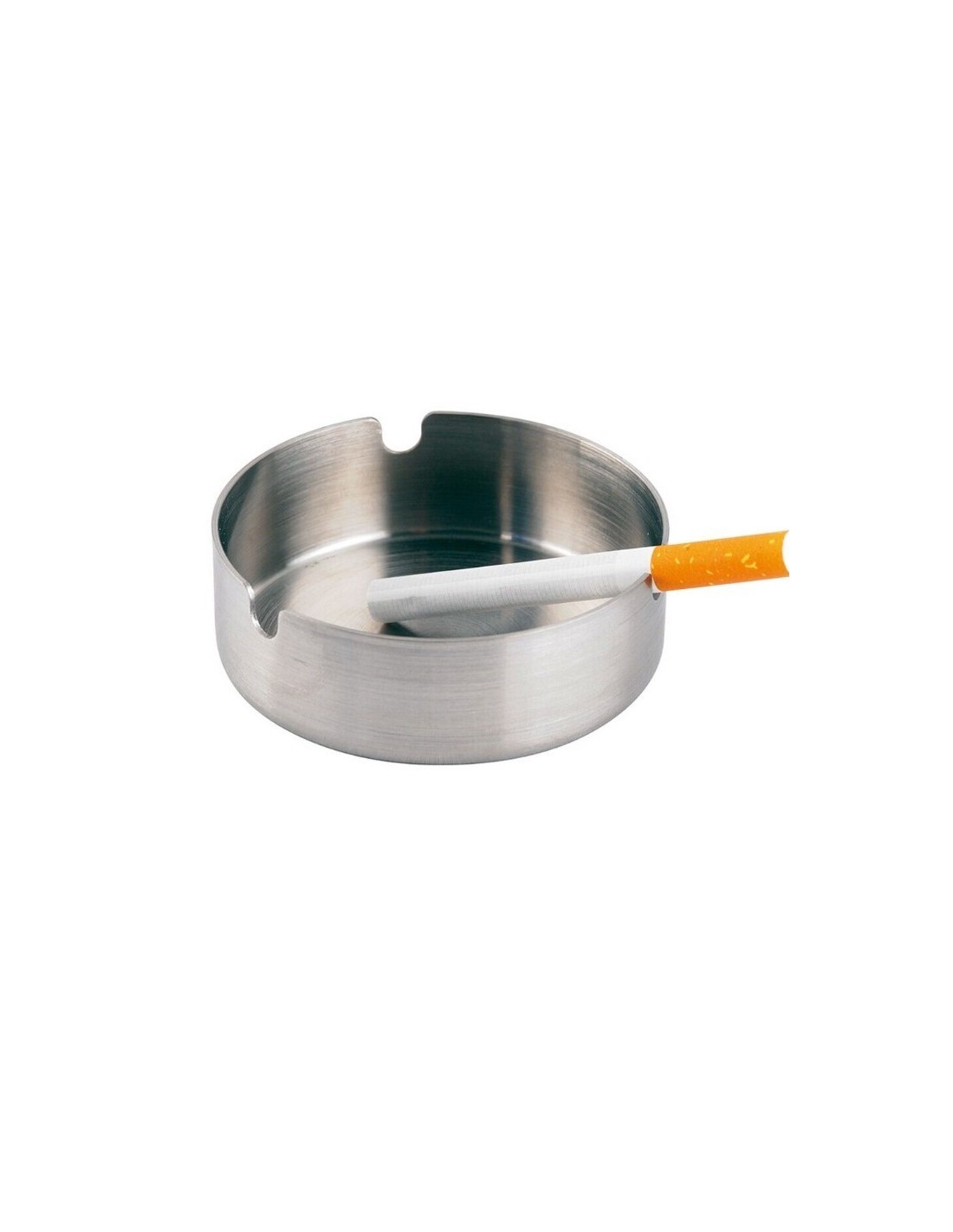 POSACENERE ACCIAIO INOX 8CM