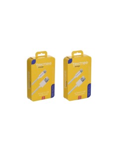 Tekmee Cavo di ricarica e Sync USB 1 metro da Tipo A a Tipo C 2A Assortito