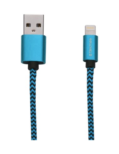 Tekmee Cavo USB Lightning 2A per iPhone Quick Charge 1 Metro Assortito Disponibile in Diversi Colori
