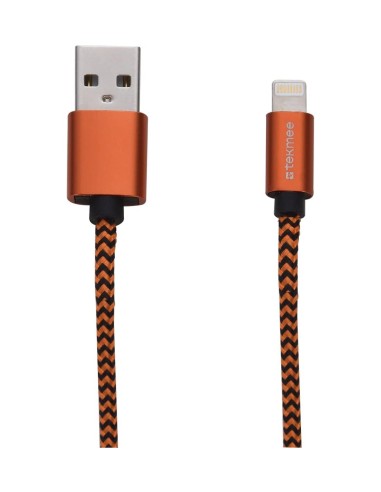 Tekmee Cavo USB Lightning 2A per iPhone Quick Charge 1 Metro Assortito Disponibile in Diversi Colori