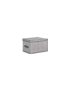 SCATOLA 0213076 TIDY 30X40X25CM CON COPERCHIO GRIGIO