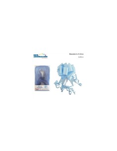 CONF 25 COCCARDE 42184 AZZURRO 5X150CM