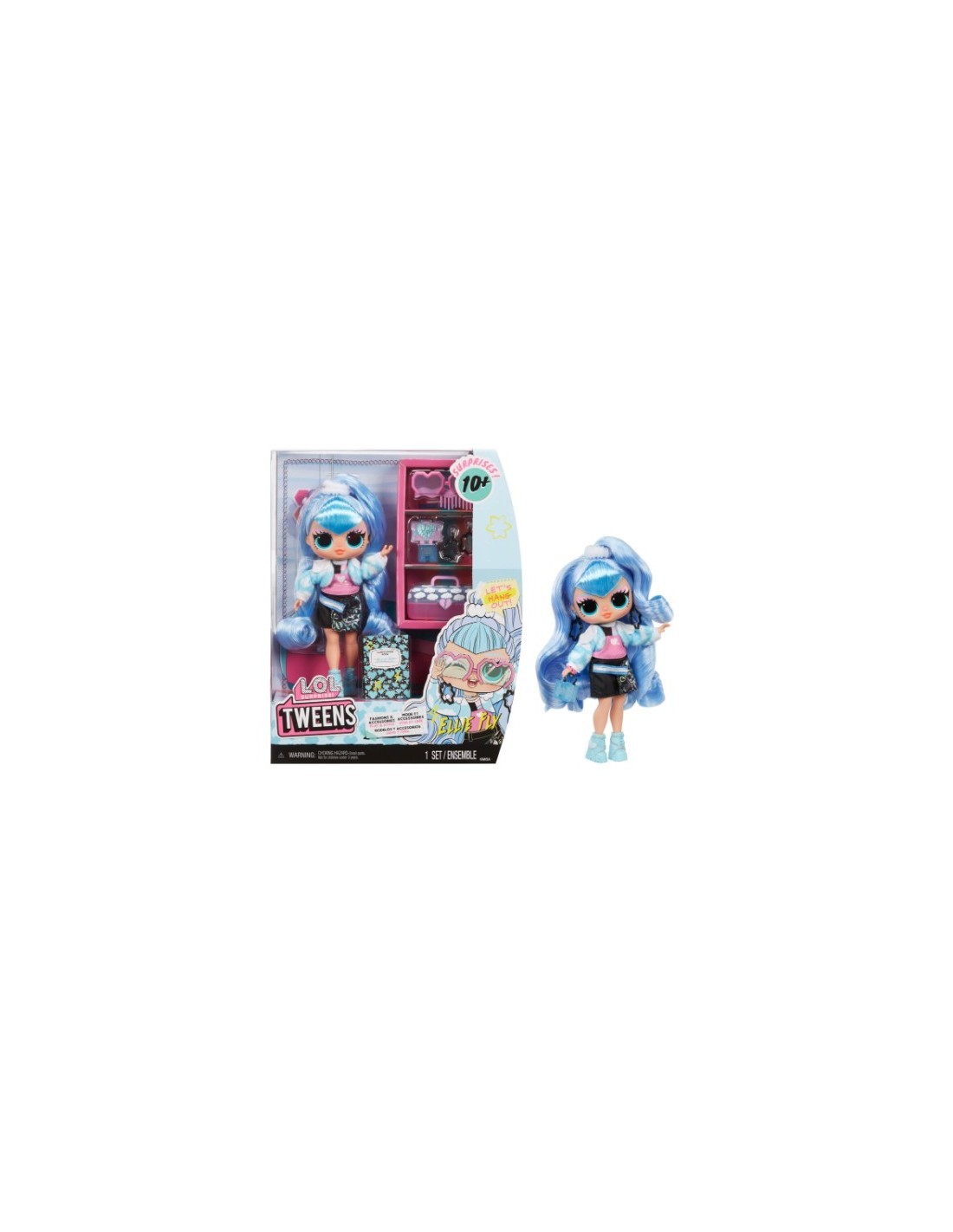 L.O.L. Surprise! Tweens con Fashion Doll Ellie Fly, Oltre 10 Sorprese e Accessori | Età 4+