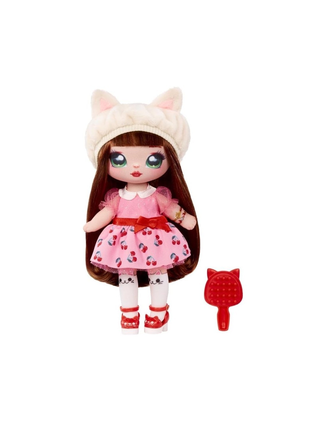 Na! Na! Na! Surprise Sweetest Sweets - Katie Kitten, Bambola Fashion Morbida da 19 cm, Snodata, Accessori, Confezione misteriosa