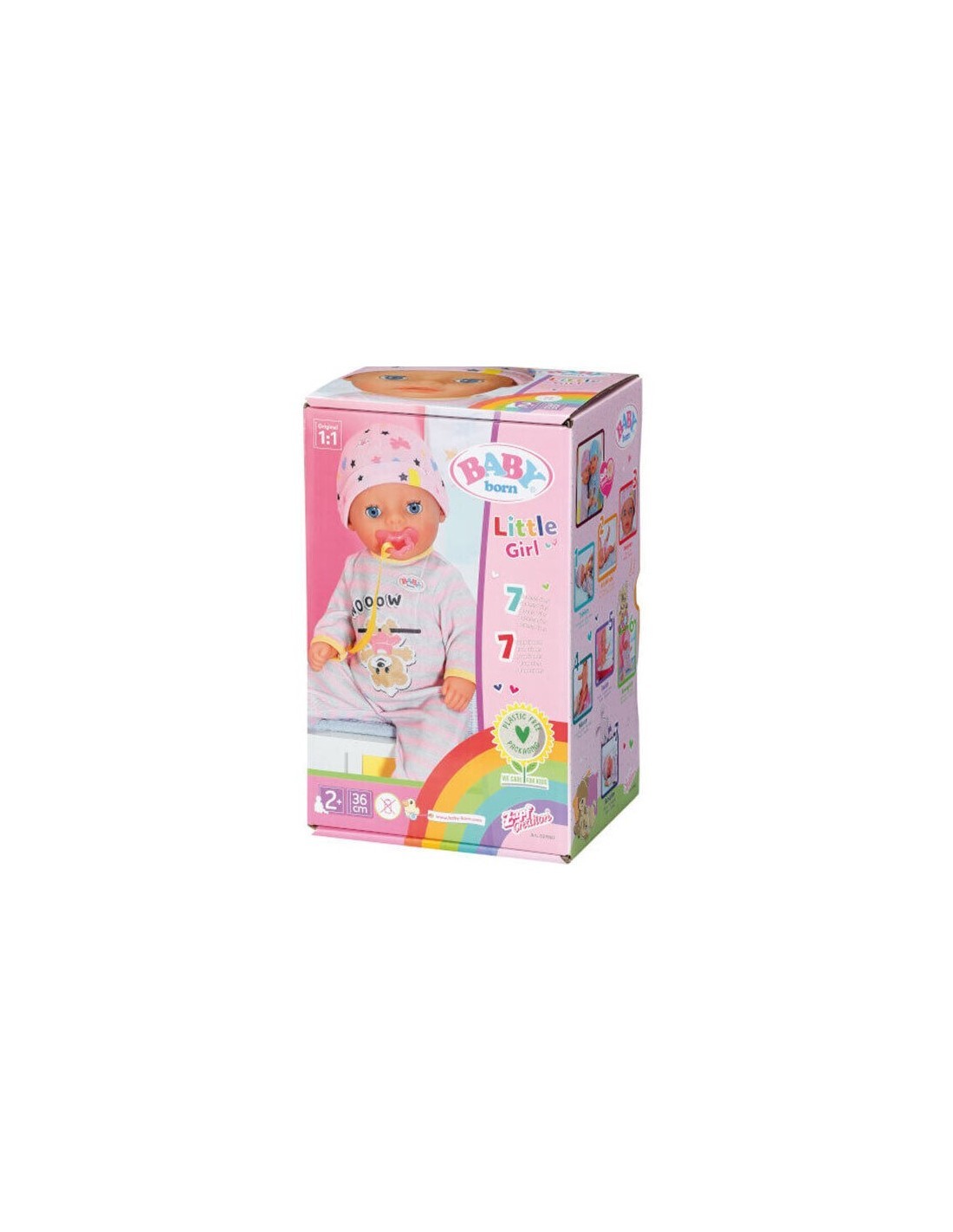 BABY BORN 831960 BAMBOLA 36CM SOFT TOUCH REALISTICA