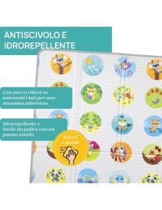Chicco Maxi Tappeto da Gioco 2in1 - Morbido e Pieghevole 200x180 cm