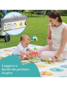 Chicco Maxi Tappeto da Gioco 2in1 - Morbido e Pieghevole 200x180 cm