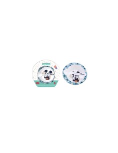 MICKEY ST10478 PIATTO+CUCCHIAIO PER MICROONDE