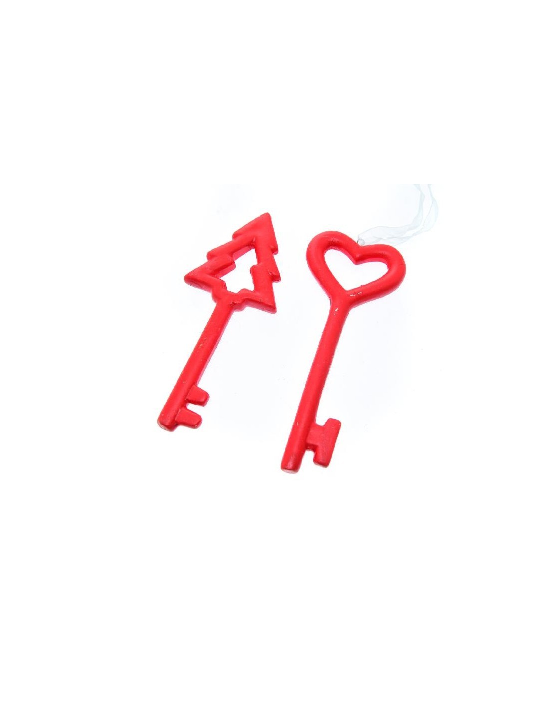 Decorazione Chiave Egea in Ceramica 14x5,5cm - La Magia di Natale a casa tua