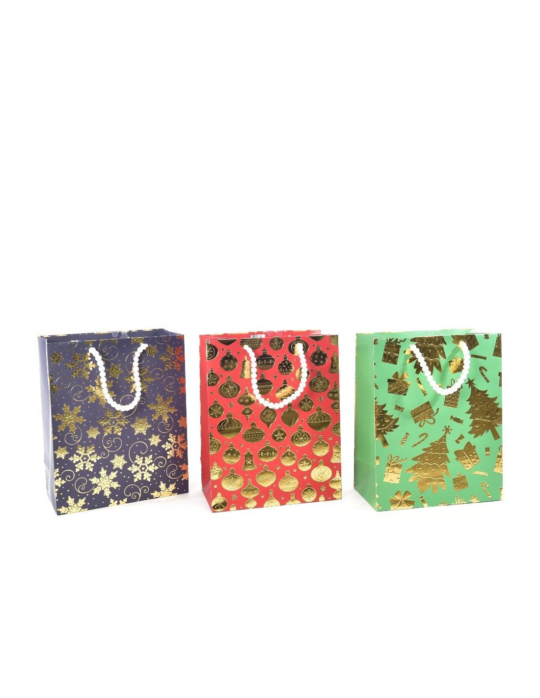 Sacchetto Natalizio Assortito 26x14x33 cm di Natale - La Magia di Natale a casa tua
