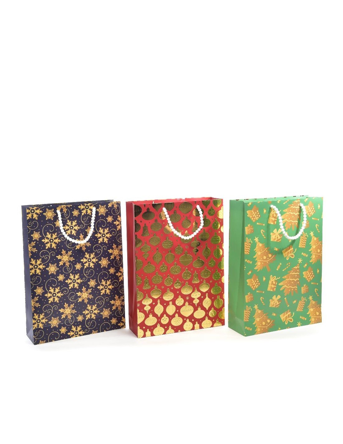 Sacchetto Natalizio Assortito 32x11x45 cm di Natale - La Magia di Natale a casa tua