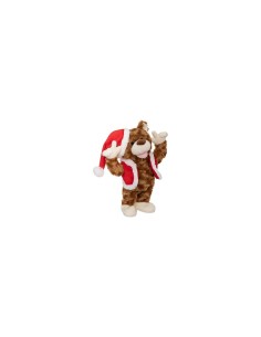 Orsetto di Natale Marrone con Cappello, Peluche 31cm
