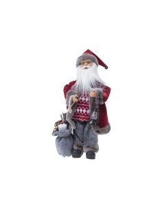 BABBO NATALE 061374 ROSSO CON DONI 45CM MUSICA/MOVIMENTO