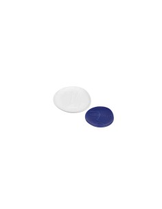 Set 2 Svuotatasche Soleya in Ceramica Bianco/Blu, Eleganti e Pratici, Ideali per Ogni Ambiente