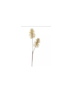 Stelo di Natale con Coppia Pigne Beckie 66cm Champagne, La Magia di Natale per le Tue Decorazioni