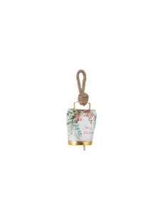 Pendente di Natale Wendi Campana Merrixmas Bianco, La Magia di Natale per le Tue Decorazioni Festive