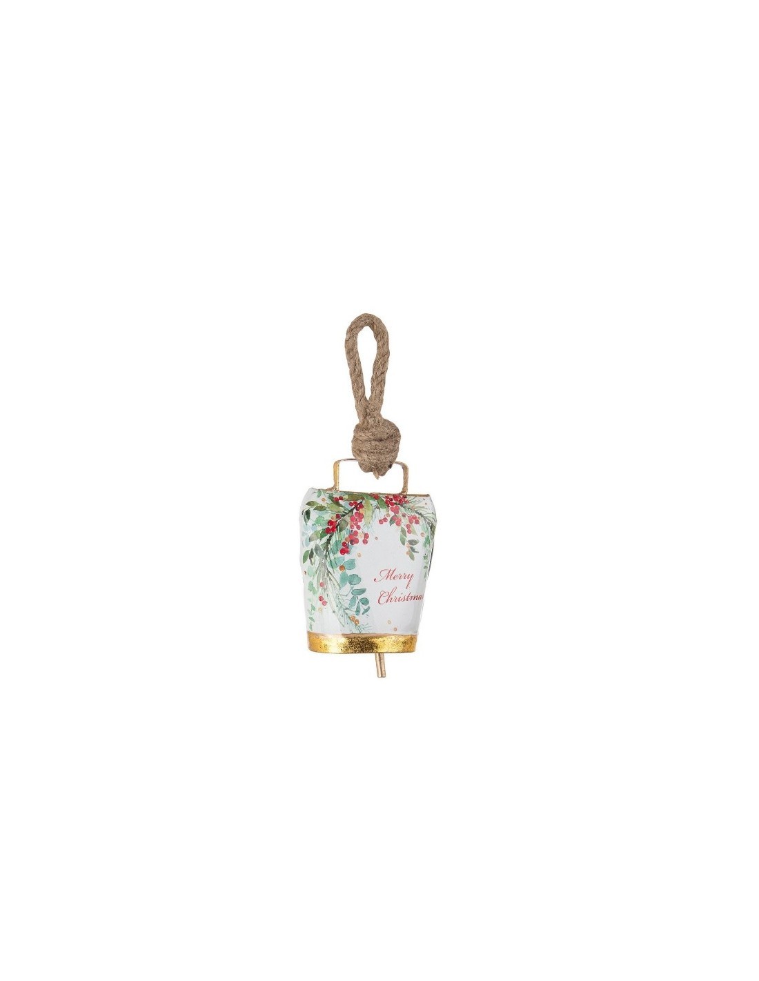 Pendente di Natale Wendi Campana Merrixmas Bianco, La Magia di Natale per le Tue Decorazioni Festive