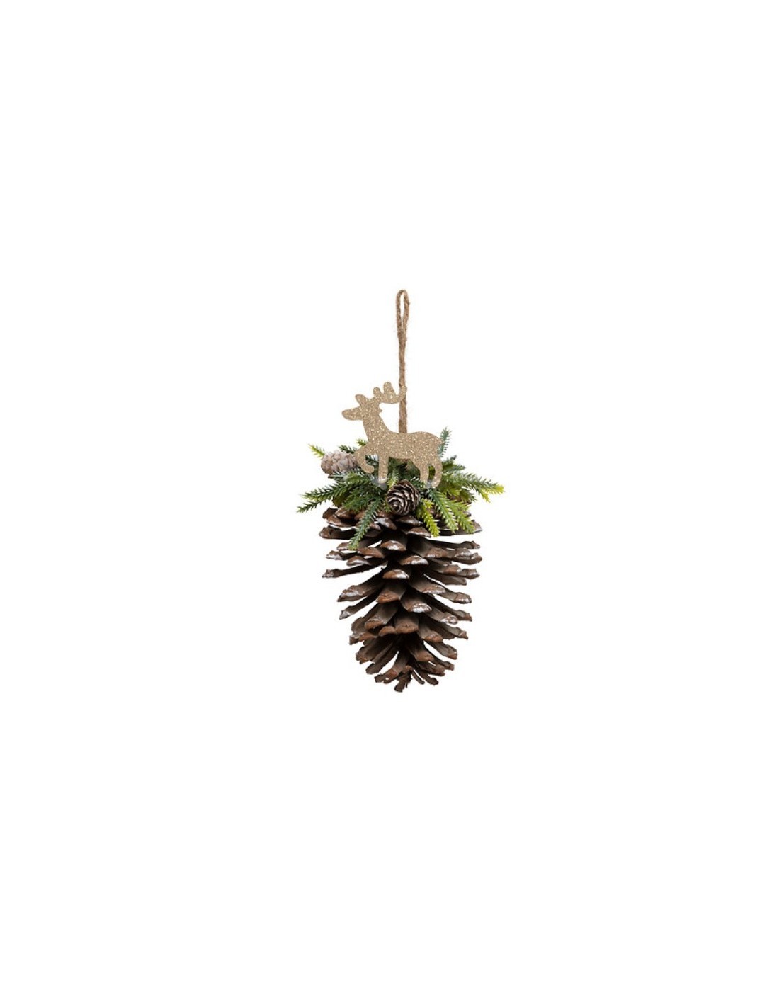 PENDENTE 198972 PIGNA CON RENNA 20CM