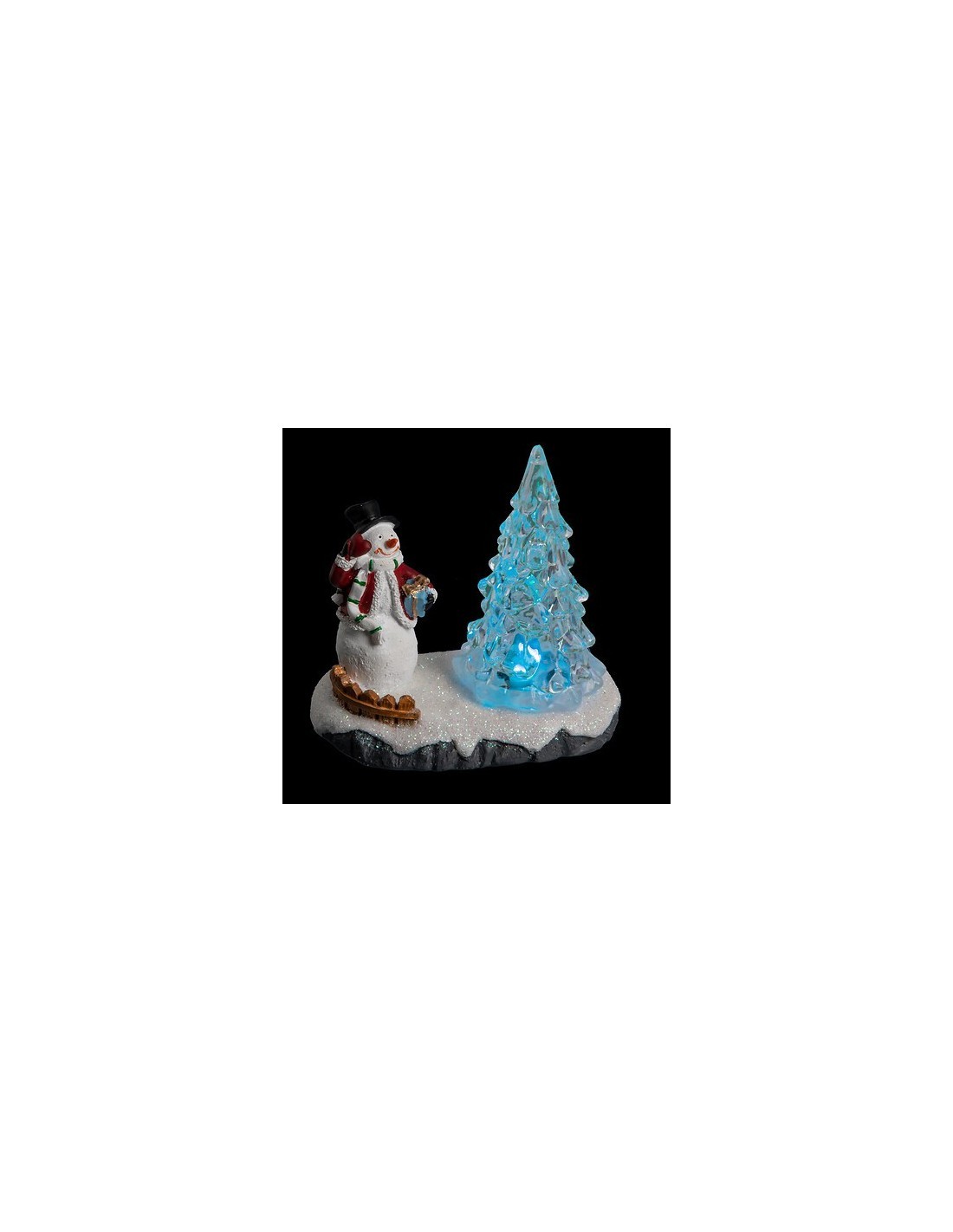 Decorazione di Natale, Villaggio Natalizio Assortito con Luce LED, Luminoso, Realistico, Idea Regalo