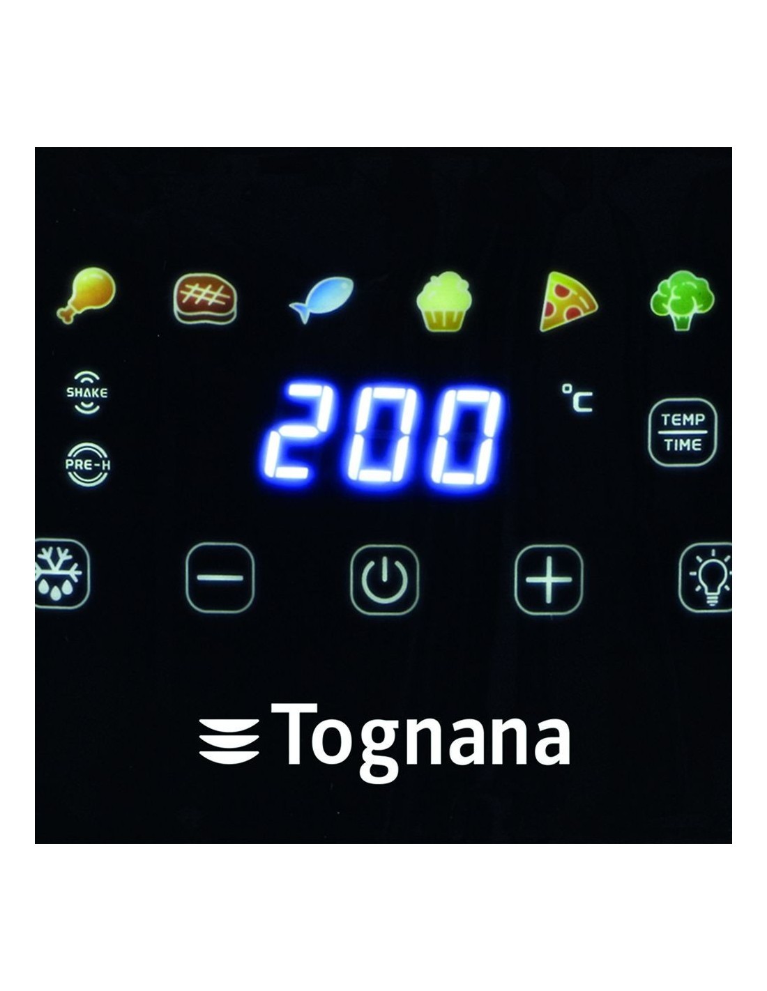 Tognana Iridea Friggitrice ad aria 8LT colore Champagne