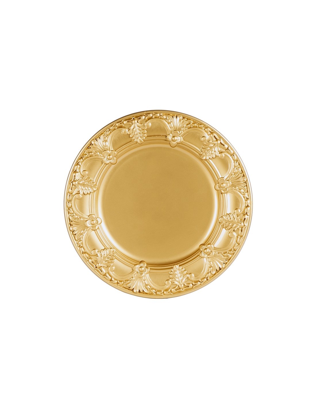 SOTTOPIATTO 139575 ORO D33CM PVC