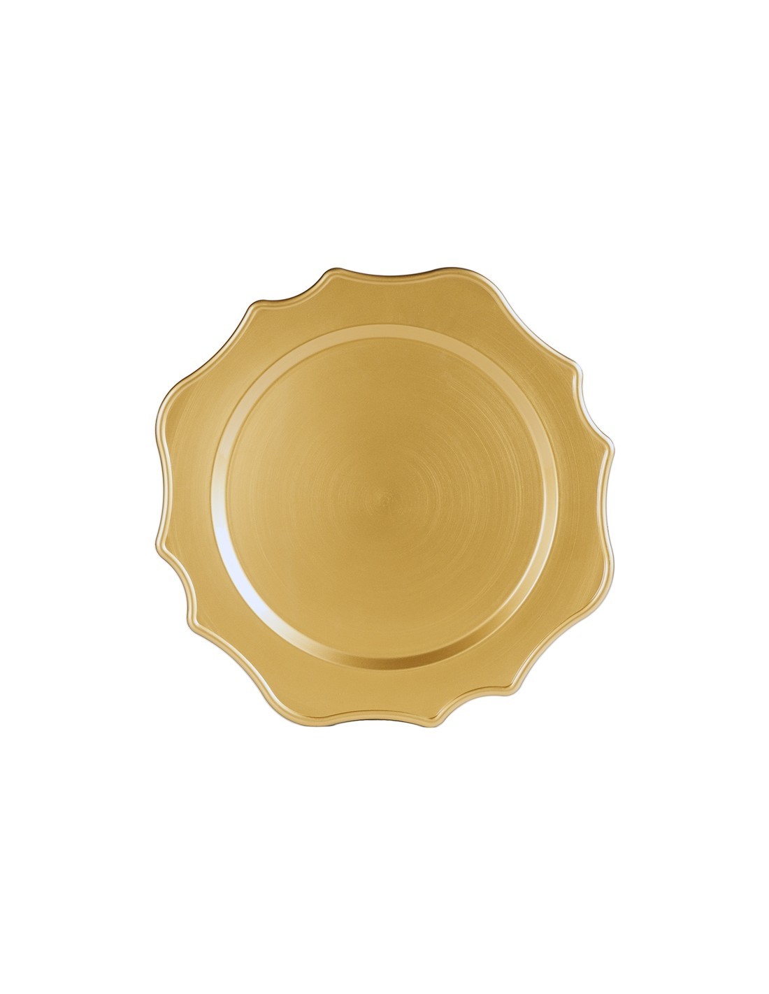 SOTTOPIATTO 139579 ORO D33CM PVC