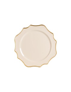 Sottopiatto di Natale Beige D33cm PVC, Accessori Tavola Natalizia, Decorazioni, La magia di Natale per la casa