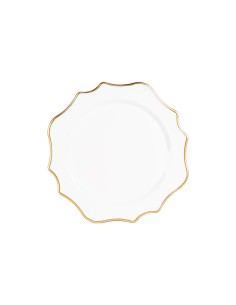 Sottopiatto di Natale Bianco D33cm PVC, Accessori Tavola Natalizia, Decorazioni, La magia di Natale per la casa