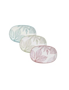 PORTATA NATURA PIATTO OVALE PIANO 23CM ASSORTITO
