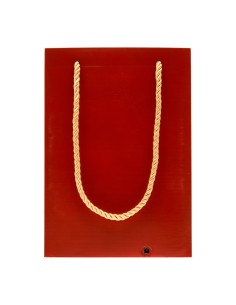 Borsa Shopper Natalizia con Babbo Natale e Pupazzo su Slittino Rosso con LED e Glitter H22cm