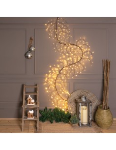 Ramo di Natale Climber Marrone: La Magia di Natale con 504 MicroLED
