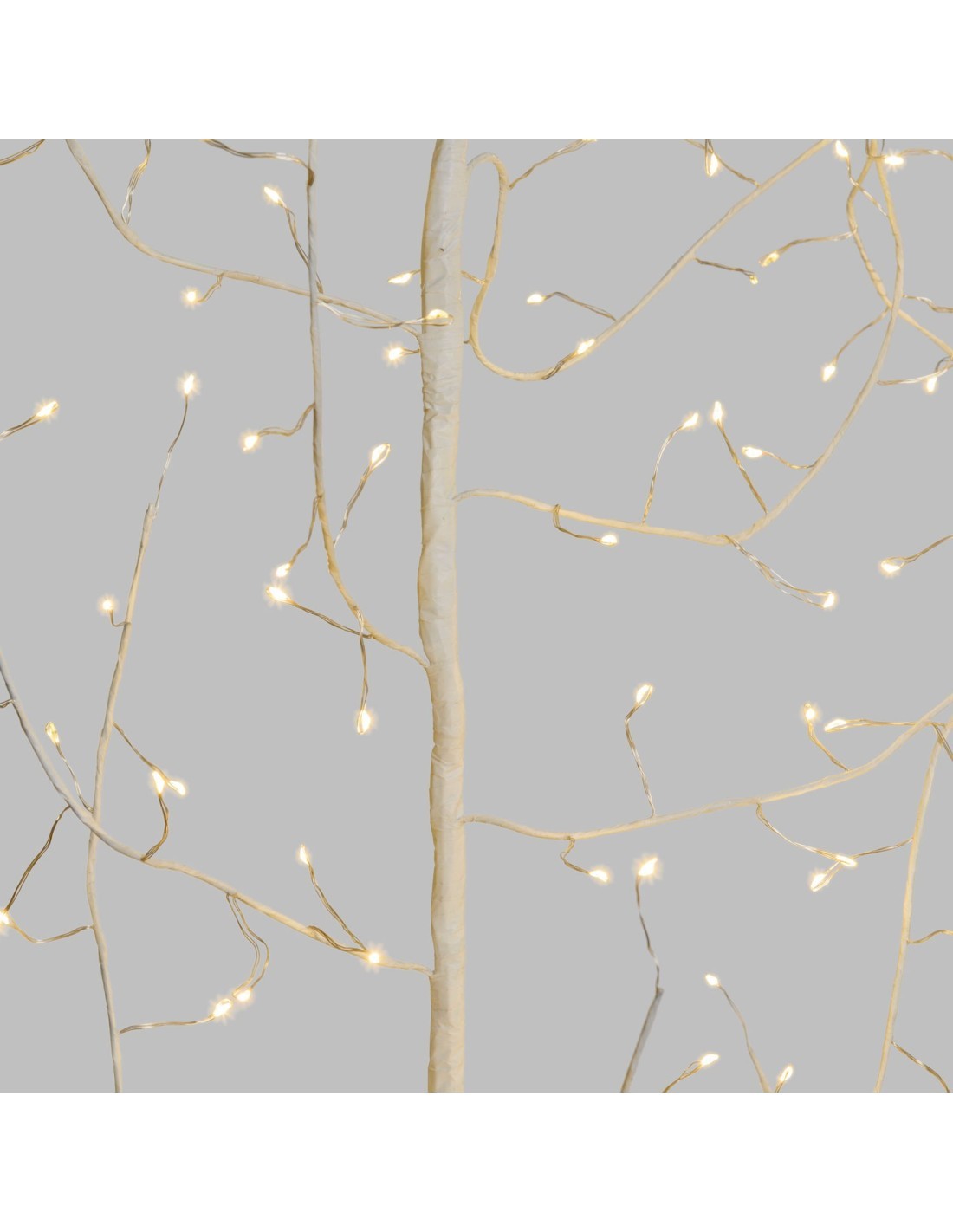 Ramo di Natale Climber Bianco: La Magia di Natale con 504 MicroLED